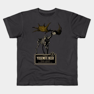 Vintage Yosemite Beer Kids T-Shirt